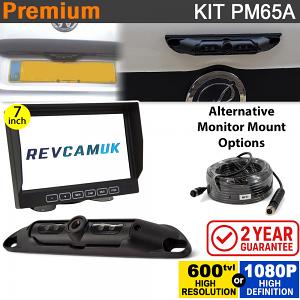Numberplate Reversing Camera Kit with 7″ Dash Monitor – 600TVL or 1080P High Definition Camera | PM65 Numberplate Reversing Camera Kit with 7″ Dash Monitor – 600TVL or 1080P High Definition Camera | PM65