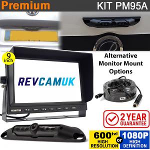 9" Heavy Duty Dash Display + Numberplate Reversing Camera Kit (option of 600TVL or 1080P AHD camera) - PM95A 9" Heavy Duty Dash Display + Numberplate Reversing Camera Kit (option of 600TVL or 1080P AHD camera) - PM95A