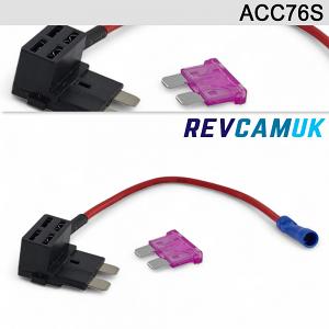 Piggyback Fuse Holder - Standard Blade with 3amp fuse | ACC76S Piggyback Fuse Holder - Standard Blade with 3amp fuse | ACC76S