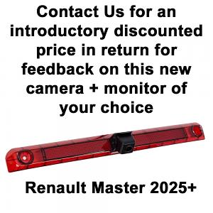 Introducing the new Renault Master 2025 Brake Light Reversing Camera - CAM856 Introducing the new Renault Master 2025 Brake Light Reversing Camera - CAM856