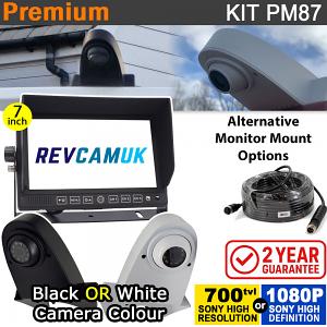 7" Heavy Duty Dash Display + Roof Mounted Reversing Camera Kit - PM87 7" Heavy Duty Dash Display + Roof Mounted Reversing Camera Kit - PM87