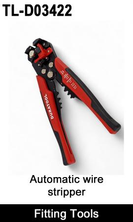 Automatic Wire Stripper for 0.2mm - 6mm wires from Duratool | TL-D03422 Automatic Wire Stripper for 0.2mm - 6mm wires from Duratool | TL-D03422