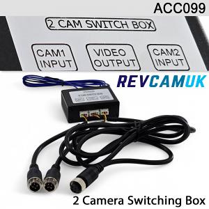 ACC099 - Switching box allows two reversing cameras to use one channel/cable ACC099 - Switching box allows two reversing cameras to use one channel/cable