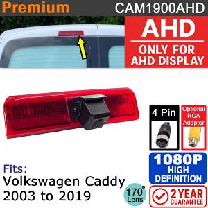 Volkswagen Caddy Brake Light Reversing Camera 1080P AHD | CAM1900AHD ***