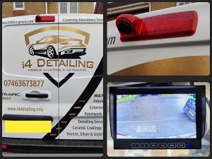 Renault Trafic / Vauxhall Vivaro brake light camera kit photos Renault Trafic / Vauxhall Vivaro brake light camera kit photos