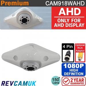 CAM918WAHD - White "Diamond" 1080P AHD Reversing Camera - (Only works with 1080P AHD compatible monitors/DVR's)