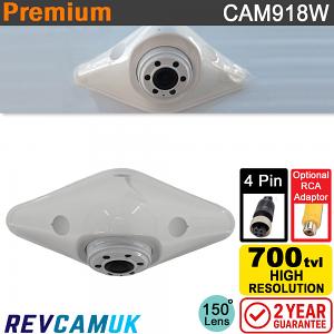White "Diamond" Reversing Camera | 700TVL | 4 pin connector | CAM918W White "Diamond" Reversing Camera | 700TVL | 4 pin connector | CAM918W