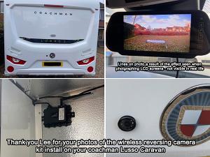 Wireless Reversing Camera Install on a Coachman Lusso Caravan Wireless Reversing Camera Install on a Coachman Lusso Caravan
