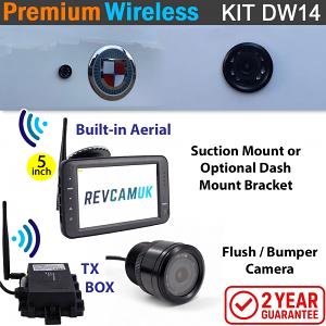 Sony CCD Bullet/Flush/Bumper Wireless Parking Camera Kit with 5" monitor | DW14 Sony CCD Bullet/Flush/Bumper Wireless Parking Camera Kit with 5" monitor | DW14