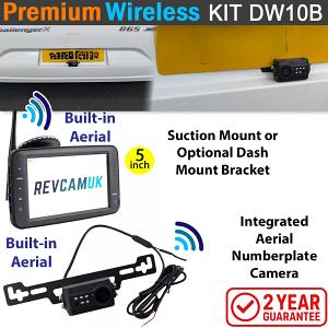 Number Plate Wireless Reversing Camera System with 5" monitor | DW10B Number Plate Wireless Reversing Camera System with 5" monitor | DW10B