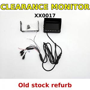 5-inch Reversing Monitor – Dash – Black – Clearance 5-inch Reversing Monitor – Dash – Black – Clearance