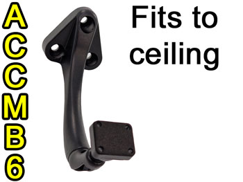 Ceiling bracket for mirror monitor